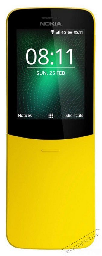 Nokia 8110 LTE Dual SIM mobiltelefon - sárga  Egyéb - Nem forgalmazzuk ! - 341436