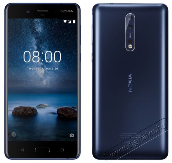 Nokia 8 64GB DS okostelefon - acélkék Egyéb - Nem forgalmazzuk ! - 330177