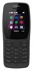 Nokia 110 1,77 Dual SIM fekete mobiltelefon Egyéb - Nem forgalmazzuk ! - 369742