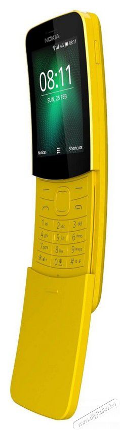 Nokia 8110 LTE Dual SIM mobiltelefon - sárga  Egyéb - Nem forgalmazzuk ! - 341436