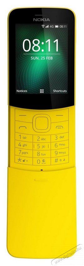 Nokia 8110 LTE Dual SIM mobiltelefon - sárga  Egyéb - Nem forgalmazzuk ! - 341436