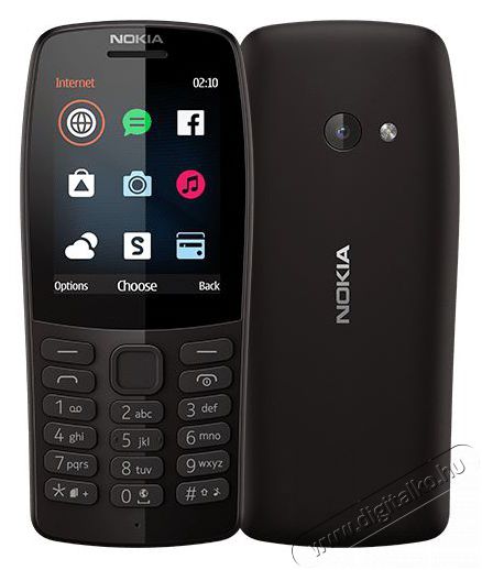 Nokia 210 Dual SIM kártyafüggetlen mobiltelefon - fekete Egyéb - Nem forgalmazzuk ! - 374425