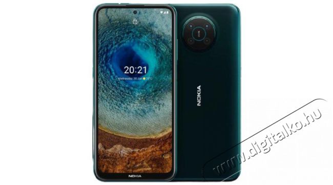 Nokia X10 5G Dual SIM k&aacute;rtyaf&uuml;ggetlen mobiltelefon 128GB 4GB - z&ouml;ld Egy&eacute;b - Nem forgalmazzuk ! - 374440