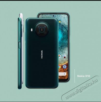 Nokia X10 5G Dual SIM k&aacute;rtyaf&uuml;ggetlen mobiltelefon 128GB 4GB - z&ouml;ld Egy&eacute;b - Nem forgalmazzuk ! - 374440