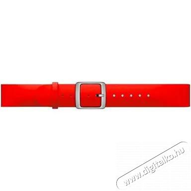 Nokia Slicone Band 36 mm acél és szilikon piros óraszíj Mobil / Kommunikáció / Smart - Okos eszköz - Okosóra - 385527