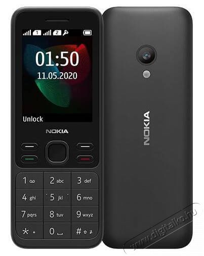 Nokia 150 (2020) DS mobiltelefon - fekete Mobil / Kommunikáció / Smart - Klasszikus / Mobiltelefon időseknek - 366462