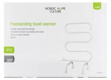 Nordic Home Culture CDR-1001 elektromos törölközőszárító (60W) Háztartás / Otthon / Kültér - Fürdőszoba / wc - Kiegészítő - 353385