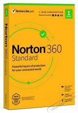 NORTON 360 Standard 10GB HUN 1 Felhasználó 1 gép 1 éves dobozos vírusirtó szoftver Fotó-Videó kiegészítők - Egyéb fotó-videó kiegészítő - Szoftver / képszerkesztő - 434483