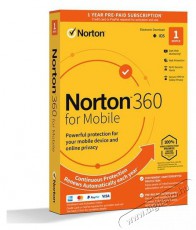 NORTON 360 for Mobile HUN 1 Felhasználó 1 éves dobozos vírusirtó szoftver (21426914) Iroda és számítástechnika - Egyéb számítástechnikai termék - 434307