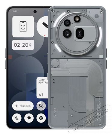 NOTHING Phone (3a) Pro 6,77 Mobil / Kommunik&aacute;ci&oacute; / Smart - Okostelefon - Android - 516152