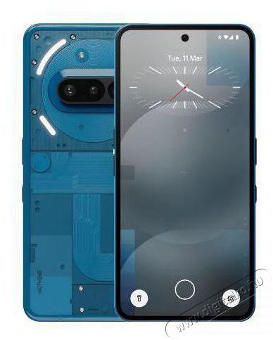 NOTHING Phone (3a) 12GB / 256GB Blue Mobil / Kommunikáció / Smart - Strapabíró mobiltelefon - 521946