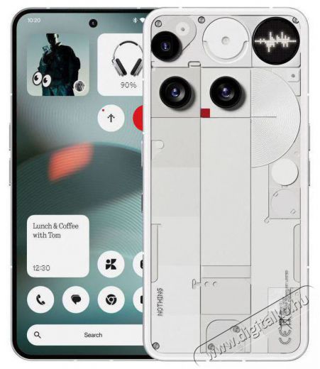 NOTHING Phone (3) 16GB/512GB White Mobil / Kommunikáció / Smart - Okostelefon - Android - 521945