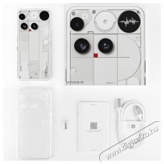 NOTHING Phone (3) 16GB/512GB White Mobil / Kommunikáció / Smart - Okostelefon - Android - 521945