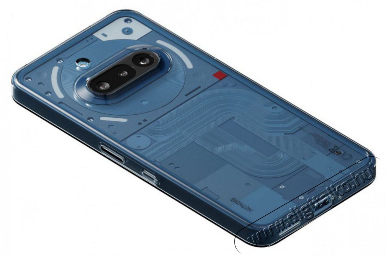 NOTHING Phone (3a) 12GB / 256GB Blue Mobil / Kommunik&aacute;ci&oacute; / Smart - Okostelefon - Android - 521946