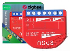 NOUS  B2Z ZigBee Okos kapcsol&oacute;modul (1 csatorna, fogyaszt&aacute;sm&eacute;r&eacute;ssel) H&aacute;ztart&aacute;s / Otthon / K&uuml;lt&eacute;r - Okos otthon - Kieg&eacute;sz&iacute;tő - 521950