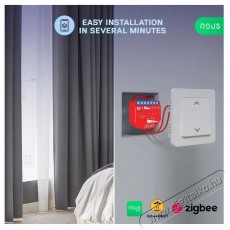 NOUS  B4Z ZigBee Okos redőnyvezérlő modul Háztartás / Otthon / Kültér - Okos otthon - Kiegészítő - 521953
