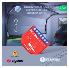 NOUS  B4Z ZigBee Okos redőnyvezérlő modul Háztartás / Otthon / Kültér - Okos otthon - Kiegészítő - 521953