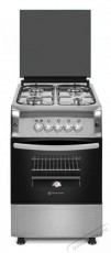 Novacook F5S40G2 Inox LPG Tűzhely Konyhai termékek - Sütő-főzőlap, tűzhely (szabadonálló) - Gáztűzhely (szabadonálló) - 397512