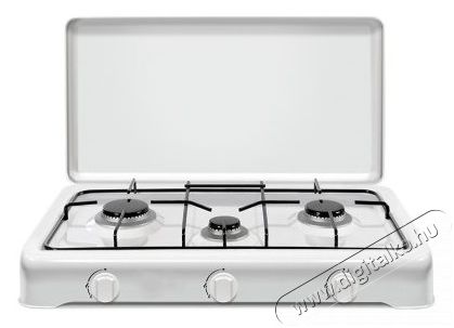 Novacook O300 Főzőlap gáz 3 égőfej Konyhai termékek - Sütő-főzőlap, tűzhely (szabadonálló) - Gázfőzőlap (szabadonálló) - 393623