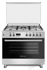 Novacook F9S50E6-HI Exclusive Line 90 inox kombinált tűzhely Konyhai termékek - Sütő-főzőlap, tűzhely (szabadonálló) - Kombinált tűzhely (szabadonálló) - 467207