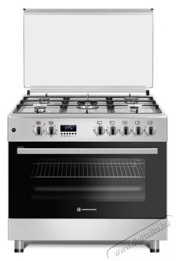 Novacook F9S50E6-HI Exclusive Line 90 inox kombinált tűzhely Konyhai termékek - Sütő-főzőlap, tűzhely (szabadonálló) - Kombinált tűzhely (szabadonálló) - 467207