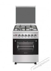 Novacook F6TS40EG-HI Exclusive Line 60 inox kombinált tűzhely Konyhai termékek - Sütő-főzőlap, tűzhely (szabadonálló) - Kombinált tűzhely (szabadonálló) - 467205
