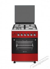 Novacook F6TS40EG-RD Exclusive Line 60 meggypiros kombinált tűzhely Konyhai termékek - Sütő-főzőlap, tűzhely (szabadonálló) - Kombinált tűzhely (szabadonálló) - 467206