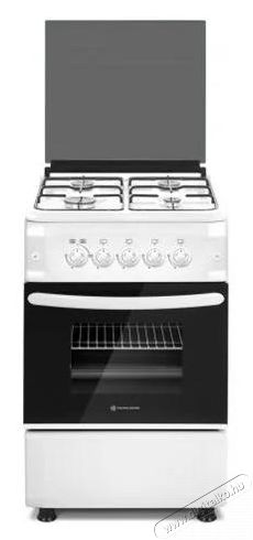 Novacook F5S40G2 W fehér gáztűzhely Konyhai termékek - Sütő-főzőlap, tűzhely (szabadonálló) - Gáztűzhely (szabadonálló) - 467590