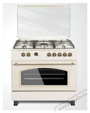 Novacook F9S50E6-RC Exclusive Line 90 retro kombinált tűzhely Konyhai termékek - Sütő-főzőlap, tűzhely (szabadonálló) - Kombinált tűzhely (szabadonálló) - 467208