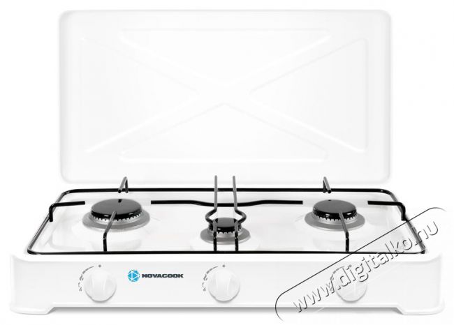Novacook O300 gáz főzőlap Konyhai termékek - Sütő-főzőlap, tűzhely (szabadonálló) - Gázfőzőlap (szabadonálló) - 468918