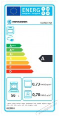 Novacook F6B40EF INX inox kombinált tűzhely Konyhai termékek - Sütő-főzőlap, tűzhely (szabadonálló) - Kombinált tűzhely (szabadonálló) - 467203