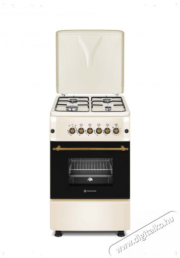 Novacook F5S40G2 retro gáztűzhely Konyhai termékek - Sütő-főzőlap, tűzhely (szabadonálló) - Gáztűzhely (szabadonálló) - 502465