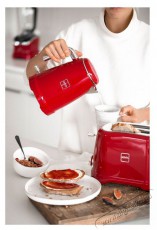 Novis Kettle K1, piros Konyhai term&eacute;kek - V&iacute;zforral&oacute; / teafőző - 513135