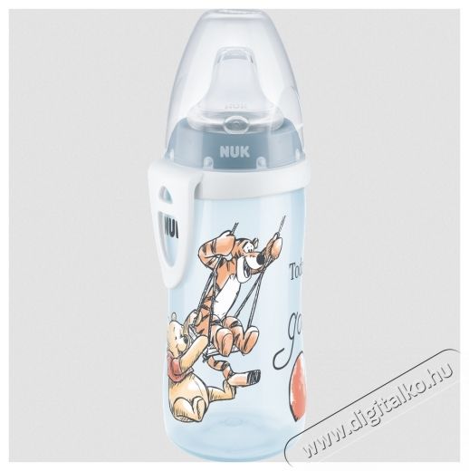 Nuk ACTIVE b&ouml;gre, DISNEY, tanul&oacute; cumival, 12 h&oacute;napos, 300 ml, fi&uacute;knak Sz&eacute;ps&eacute;g&aacute;pol&aacute;s / Eg&eacute;szs&eacute;g - Baba mama term&eacute;k - Cumis&uuml;veg / cumi / etet&eacute;s kieg&eacute;sz&iacute;tő - 534593