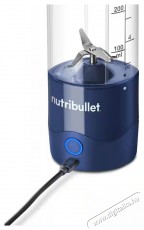 Nutribullet NBP003NBL kék akkumulátoros smoothie készítő Konyhai termékek - Konyhai kisgép (előkészítés / feldolgozás) - Turmixgép - 502392
