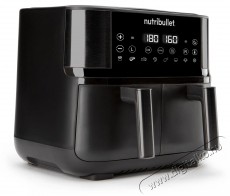 Nutribullet Twin Drawer NBA081B fekete forrólevegős sütő Konyhai termékek - Konyhai kisgép (sütés / főzés / hűtés / ételkészítés) - Légkeveréses főzőgép / elektromos kukta / multifunkciós sütő - 505119