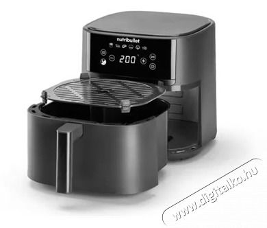 Nutribullet NBA0611DG FORR&Oacute;LEVEGŐS S&Uuml;TŐ Konyhai term&eacute;kek - Konyhai kisg&eacute;p (s&uuml;t&eacute;s / főz&eacute;s / hűt&eacute;s / &eacute;telk&eacute;sz&iacute;t&eacute;s) - L&eacute;gkever&eacute;ses főzőg&eacute;p / elektromos kukta / multifunkci&oacute;s s&uuml;tő - 506750