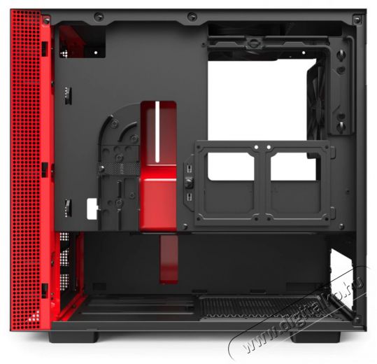 NZXT H210 (Táp nélküli) ablakos mini-ITX ház - fekete-piros Iroda és számítástechnika - Egyéb számítástechnikai termék - 379729