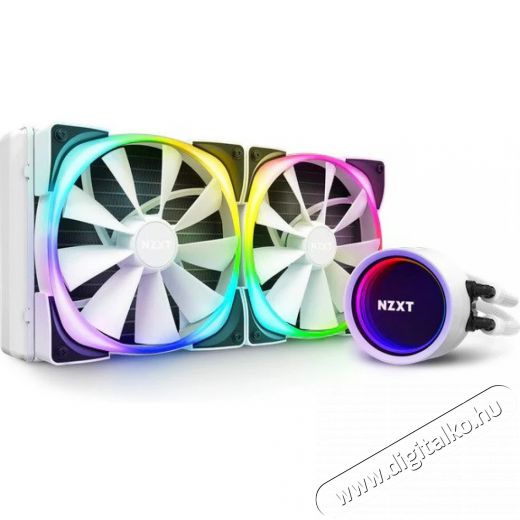 NZXT Kraken X63 280mm AIO Aer RGB Liquid Cooler hűtő Iroda &eacute;s sz&aacute;m&iacute;t&aacute;stechnika - Egy&eacute;b sz&aacute;m&iacute;t&aacute;stechnikai term&eacute;k - 379745