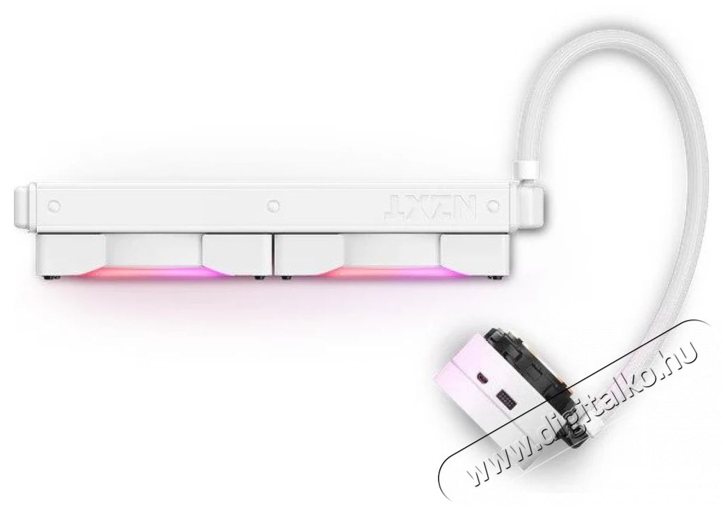 NZXT Kraken X63 280mm AIO Aer RGB Liquid Cooler hűtő Iroda &eacute;s sz&aacute;m&iacute;t&aacute;stechnika - Egy&eacute;b sz&aacute;m&iacute;t&aacute;stechnikai term&eacute;k - 379745