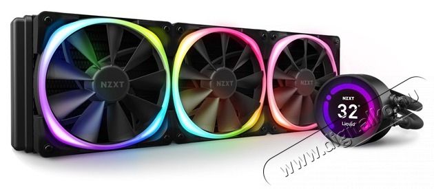 NZXT Kraken Z73 360mm RGB fekete Liquid Cooler hűtő Iroda &eacute;s sz&aacute;m&iacute;t&aacute;stechnika - Egy&eacute;b sz&aacute;m&iacute;t&aacute;stechnikai term&eacute;k - 443958
