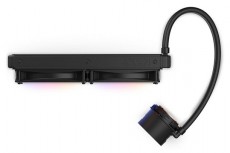 NZXT Kraken 280 280mm 2x140mm AIO fekete vízhűtéses processzor hűtő Iroda és számítástechnika - Számítógép tartozék - Processzor - 497991