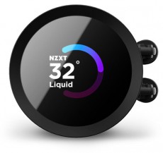 NZXT Kraken 280 280mm 2x140mm AIO fekete vízhűtéses processzor hűtő Iroda és számítástechnika - Számítógép tartozék - Processzor - 497991