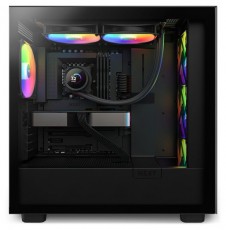 NZXT Kraken 280 280mm 2x140mm AIO fekete vízhűtéses processzor hűtő Iroda és számítástechnika - Egyéb számítástechnikai termék - 497991