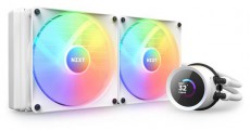 NZXT Kraken 280 280mm 2x140mm AIO RGB fehér vízhűtéses processzor hűtő Iroda és számítástechnika - Számítógép tartozék - Processzor - 497990