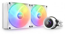 NZXT Kraken 280 280mm 2x140mm AIO RGB fehér vízhűtéses processzor hűtő Iroda és számítástechnika - Egyéb számítástechnikai termék - 497990