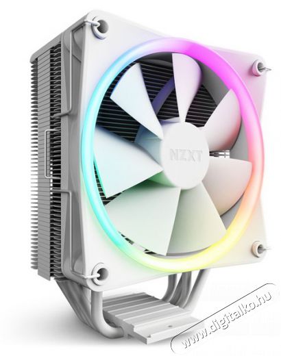 NZXT T120 120mm RGB fehér processzor hűtő Iroda és számítástechnika - Számítógép tartozék - Processzor - 497989
