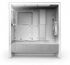 NZXT H5 Flow (2024) fehér (táp nélküli) ablakos mATX ház Iroda és számítástechnika - Számítógép tartozék - Számítógépház - 516248