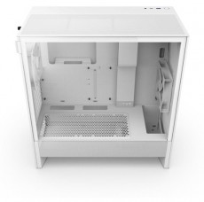 NZXT H5 Flow (2024) fehér (táp nélküli) ablakos mATX ház Iroda és számítástechnika - Számítógép tartozék - Számítógépház - 516248