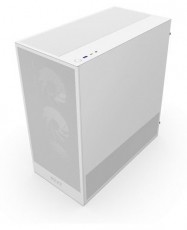 NZXT H5 Flow RGB (2024) fehér RGB (táp nélküli) ablakos mATX ház Iroda és számítástechnika - Számítógép tartozék - Számítógépház - 516250